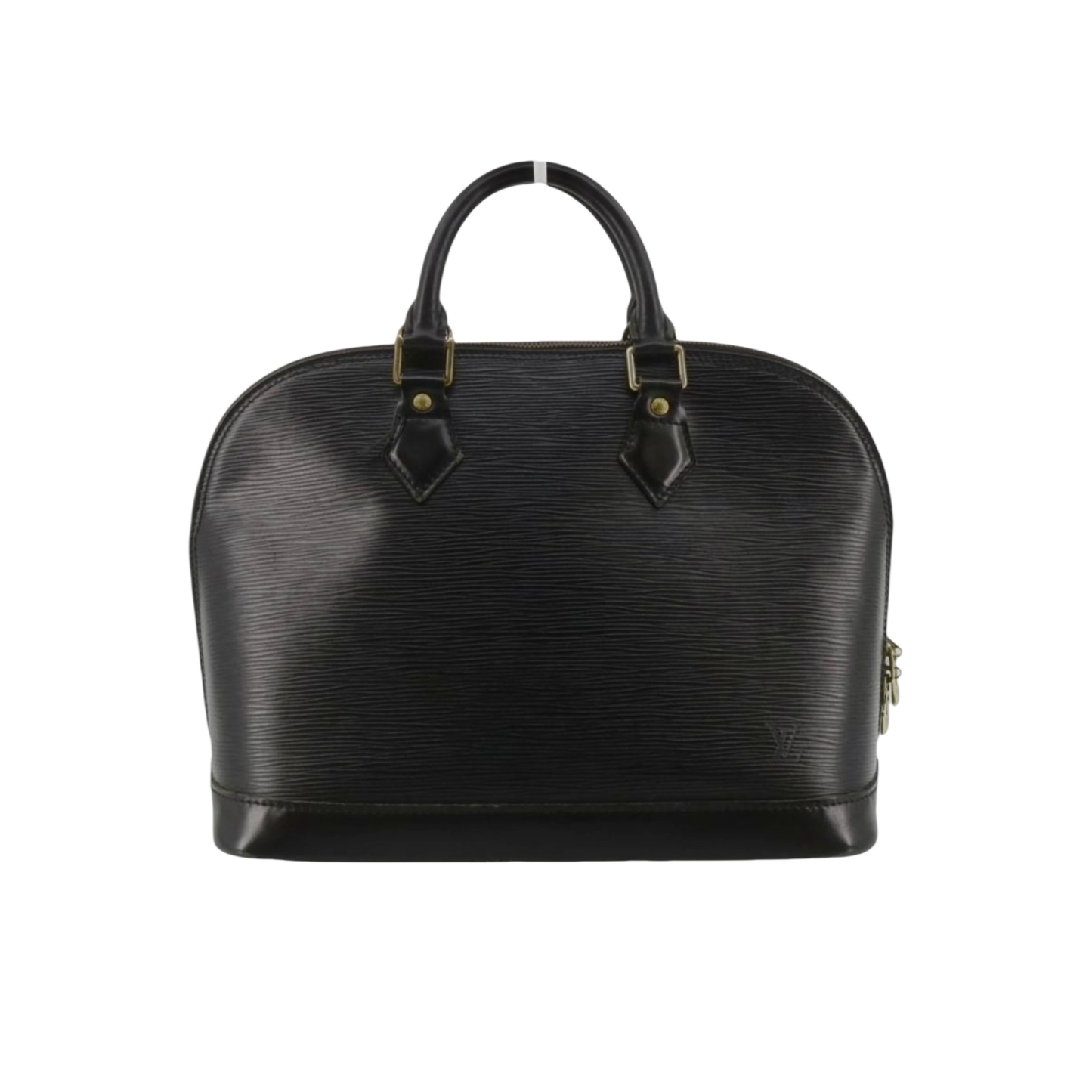 LOUIS VUITTON - Alma cuir épi noir