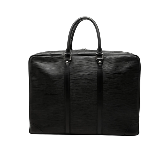 LOUIS VUITTON - Business Bag - cuir épi noir