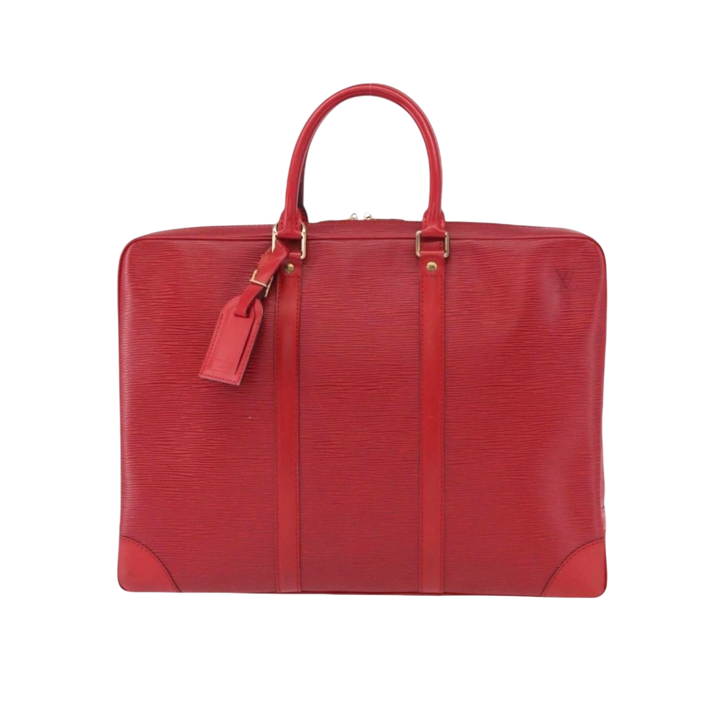 LOUIS VUITTON - Business Bag - cuir épi rouge